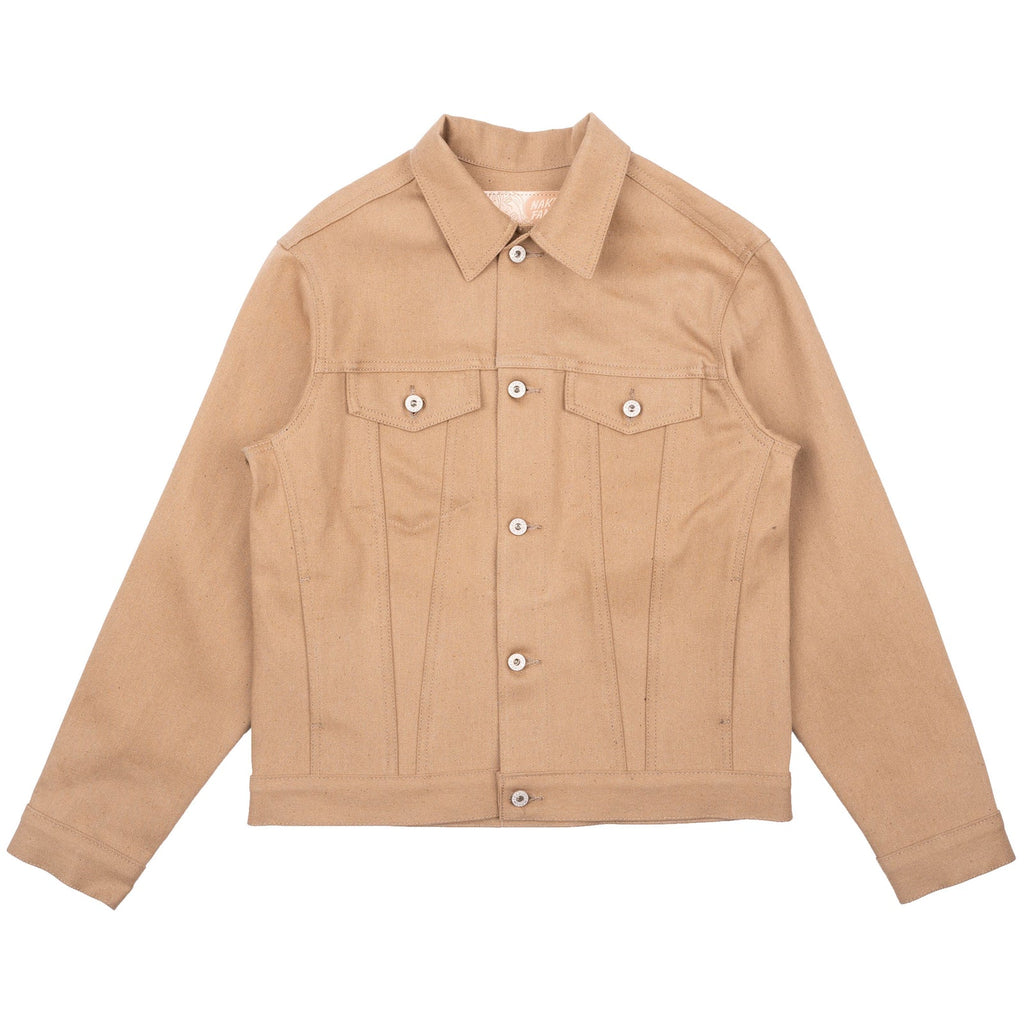 Naked Famous Denim Jacket Brown Fox Selvedge Dutil Denim naked-famous-denim-jacket-brown-fox-selvedge-dutil-denim