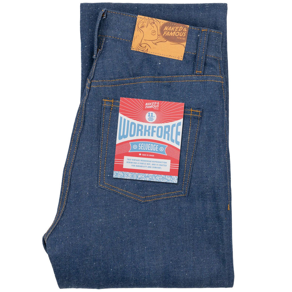 Naked & Famous - True Girl - Workforce Selvedge-Dutil Denim