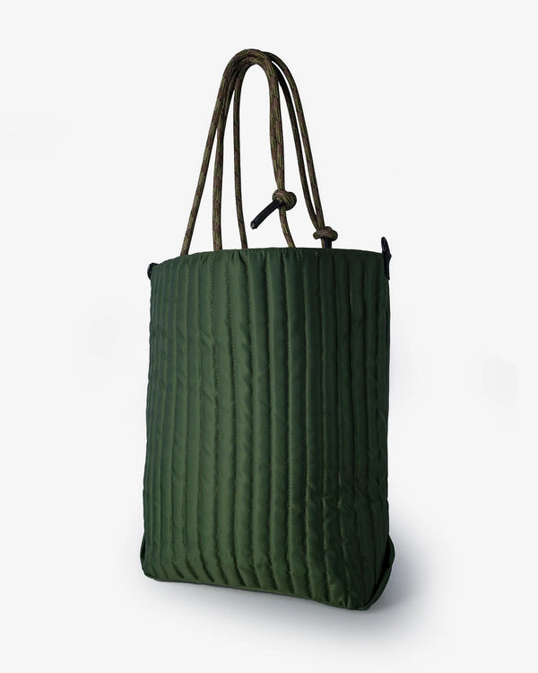 Iron Heart - OGL Originale Tech Material Millie Utility Tote Bag - Green-Dutil Denim