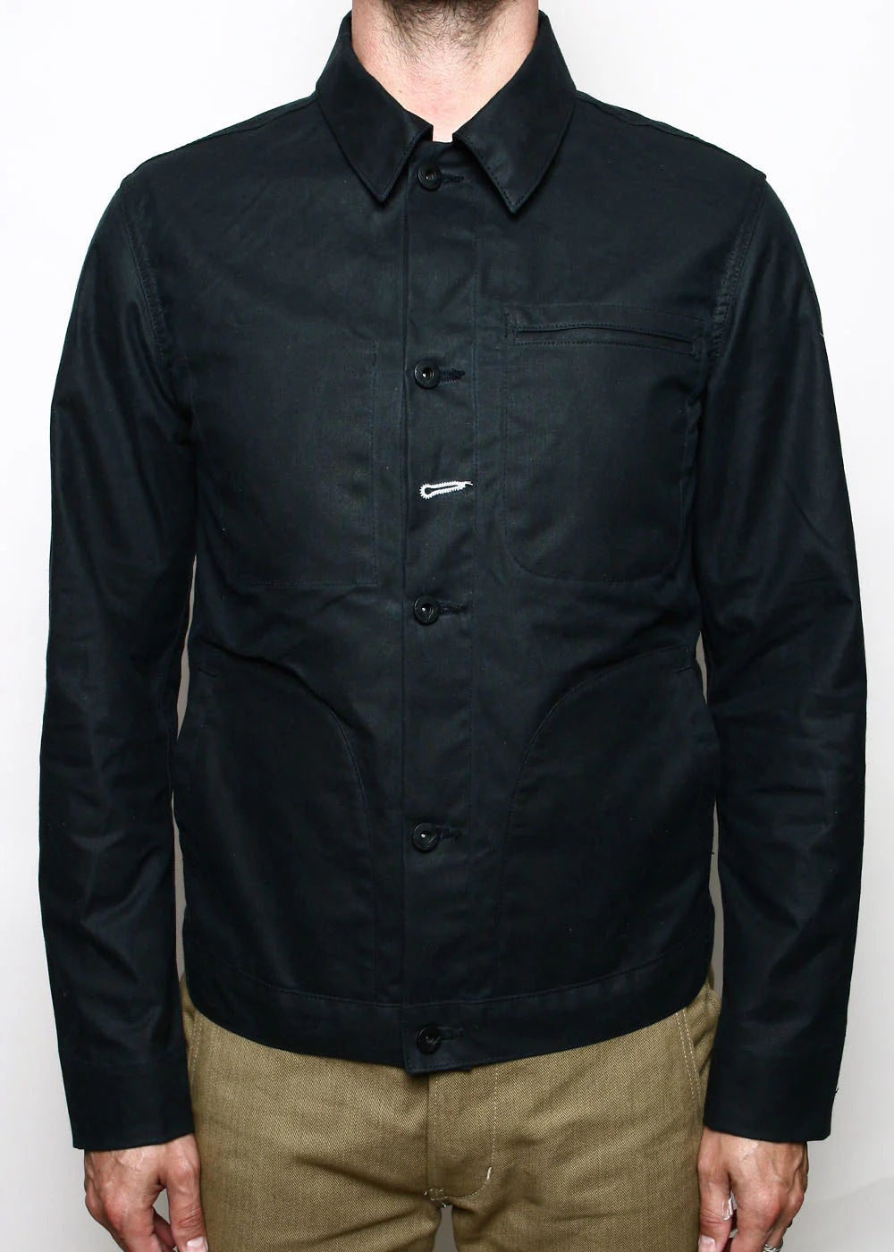 Rogue Territory - Supply Jacket - Black Waxed Ridgeline– Dutil Denim