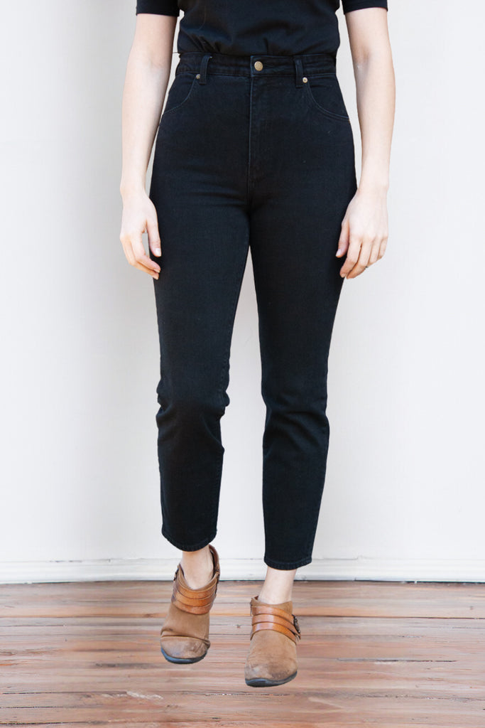 Ladies Denim - Pants - Rolla's - Dusters - Comfort Jet Black