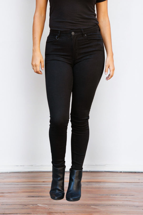 Ladies Denim - Pants - Neuw - Smith Skinny - Night Black