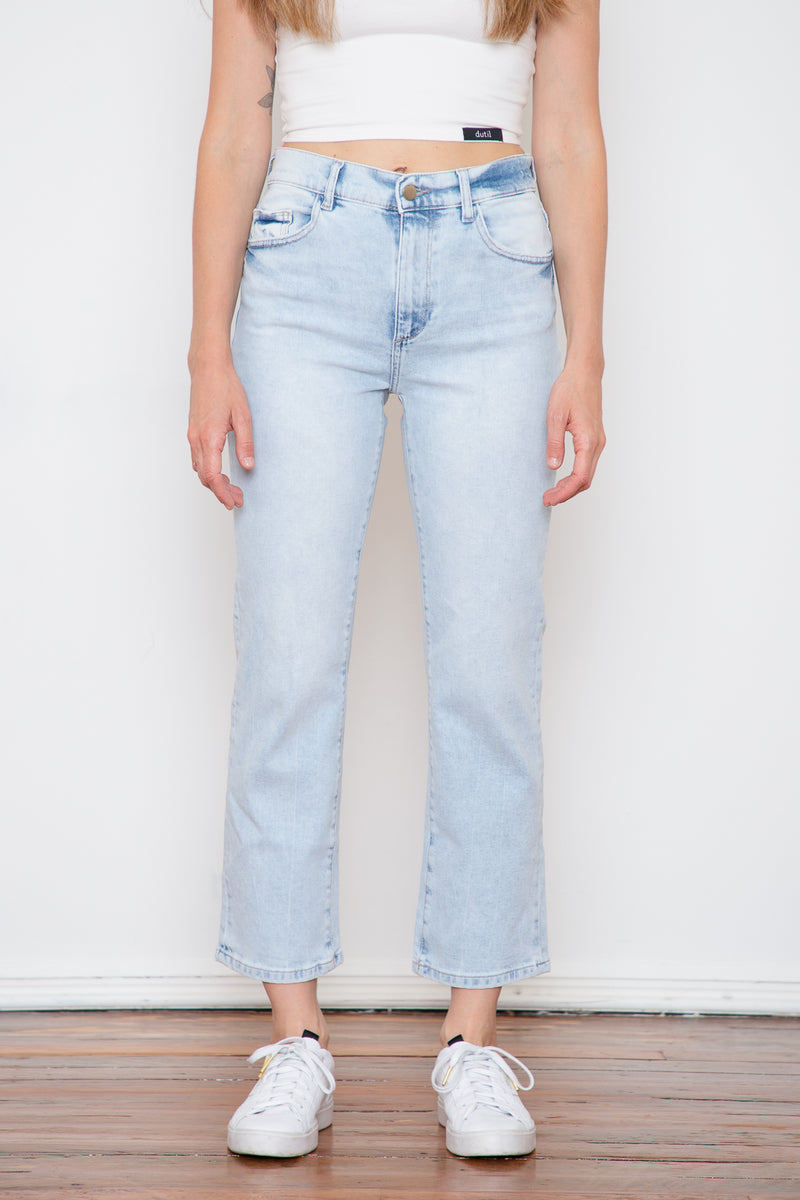 DL1961 Patti Straight Jet Stream Dutil Denim