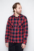 Iron Heart - Work Shirt - Ultra Heavy Flannel Ombré Check Red