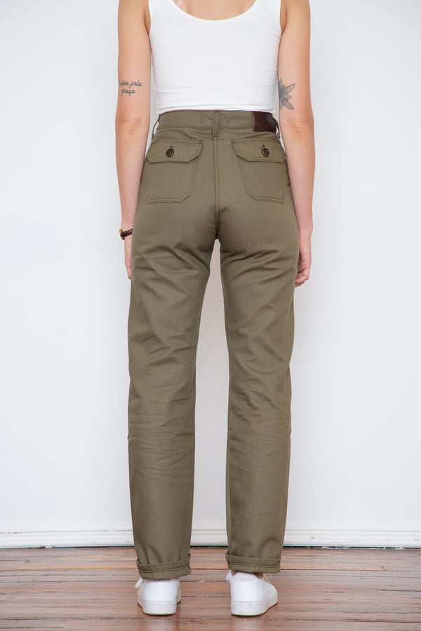 Naked & Famous - Classic Fatigue - Army HBT Olive Drab