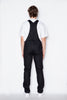 Naked & Famous - Overalls - Solid Black Selvedge