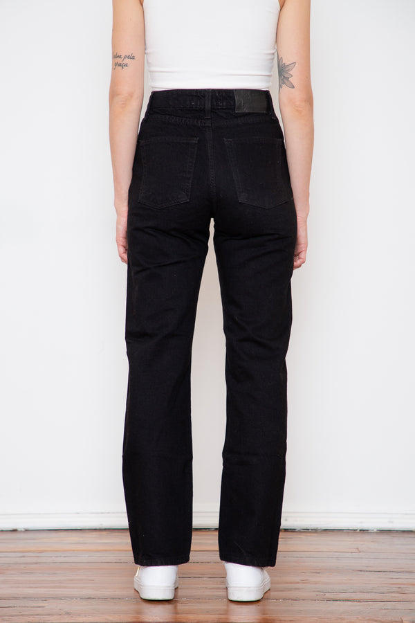Naked & Famous - Classic - Washed Solid Black Selvedge