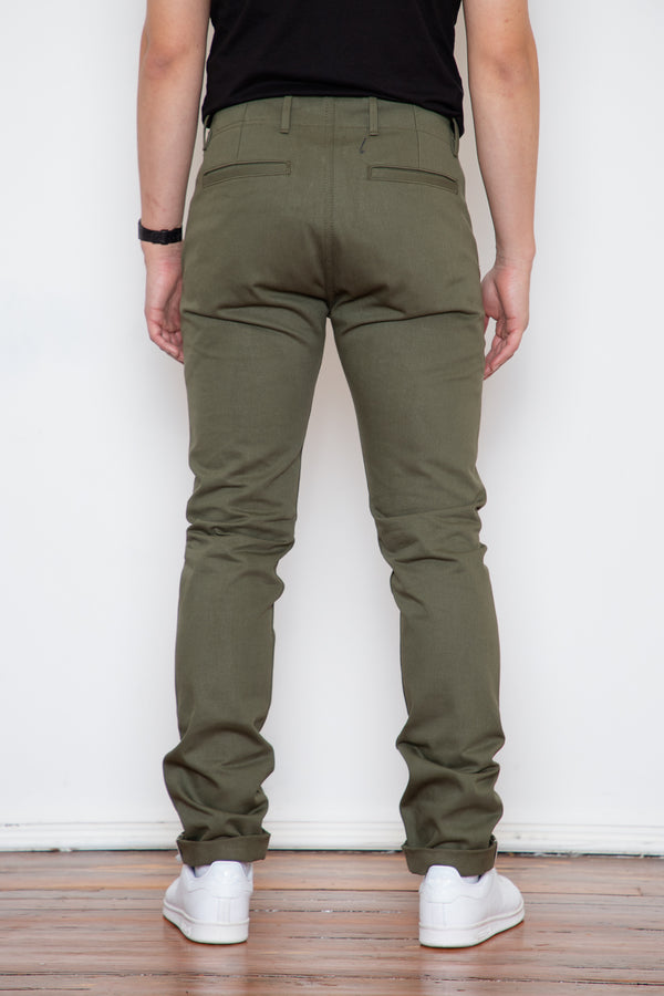 Rogue Territory - Infantry Pant - Green Selvedge