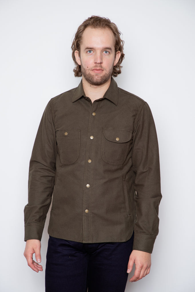 Rogue Territory - Service Shirt - Olive Flannel