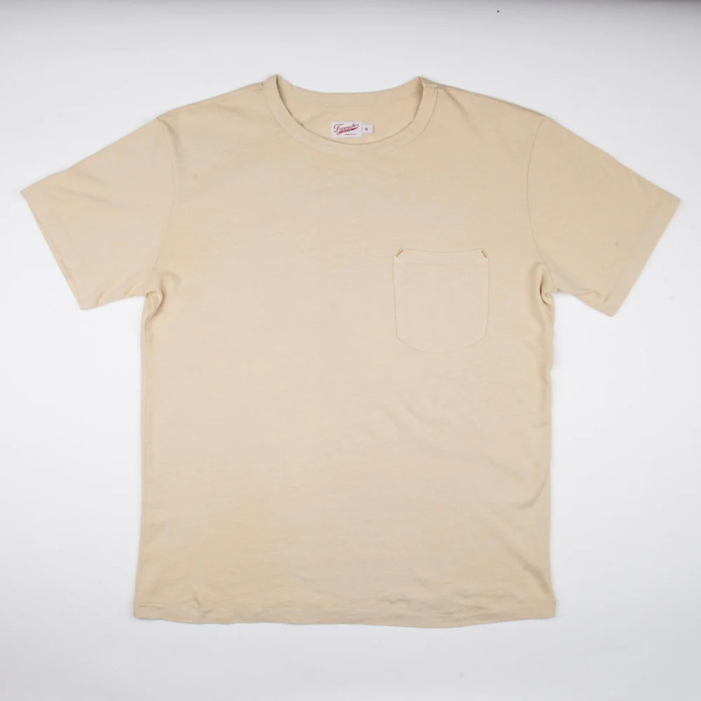 Freenote -  9oz Pocket T-Shirt - Cream