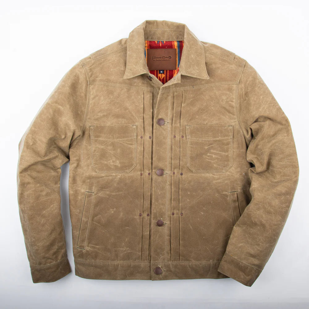 Men's Jackets - Non Denim - Freenote - Riders Jacket - RJ1 Waxed Tumbleweed