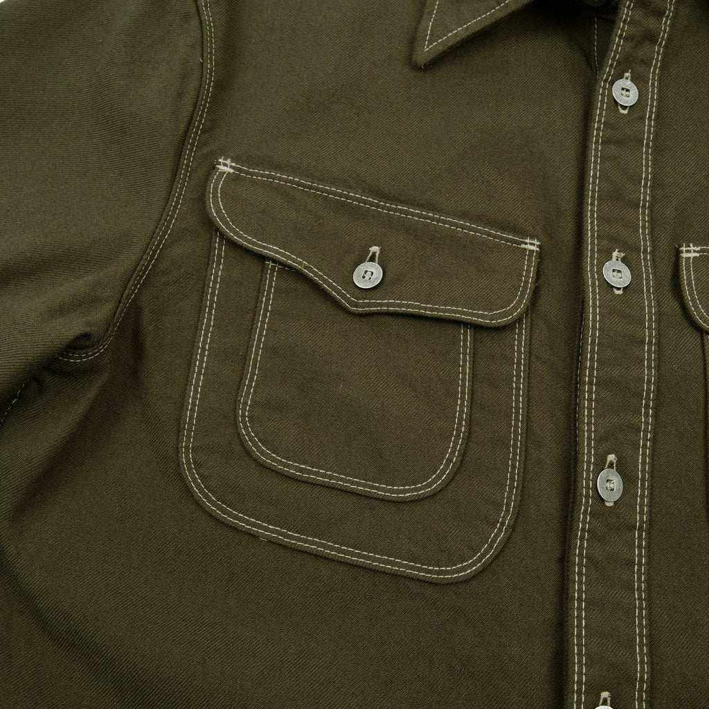 Freenote Hunting Jacket hunter green denim jacket-Freenote - Bodie - Hunter Green-Dutil Denim