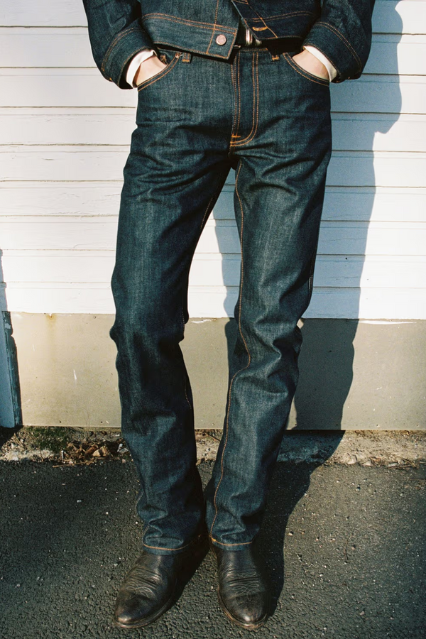 Nudie Jeans - Slim Jim - Dry Streaky-Dutil Denim