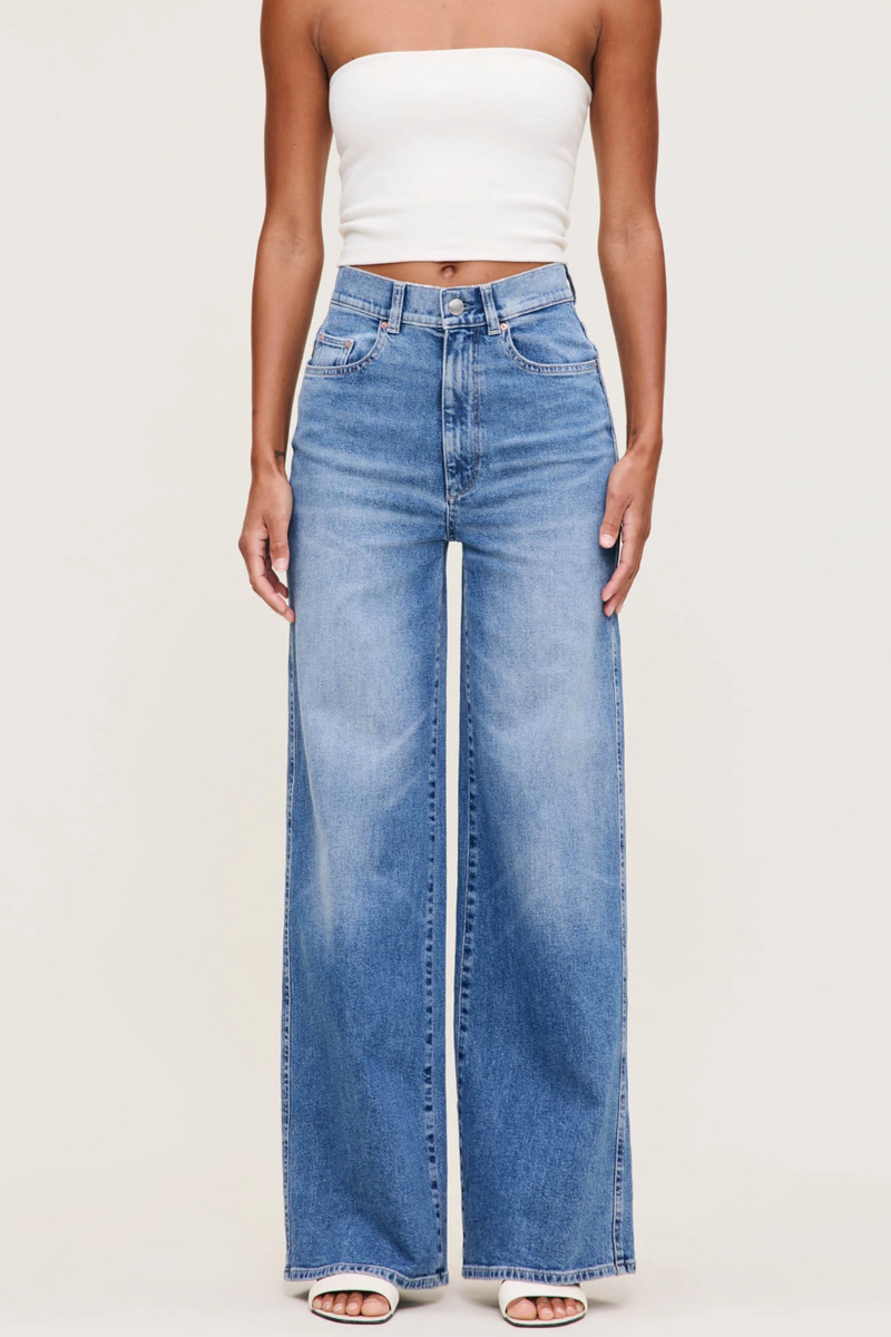Hepburn Wide Leg Jeans-DL1961 - Hepburn Wide Leg - Wythe-Dutil Denim