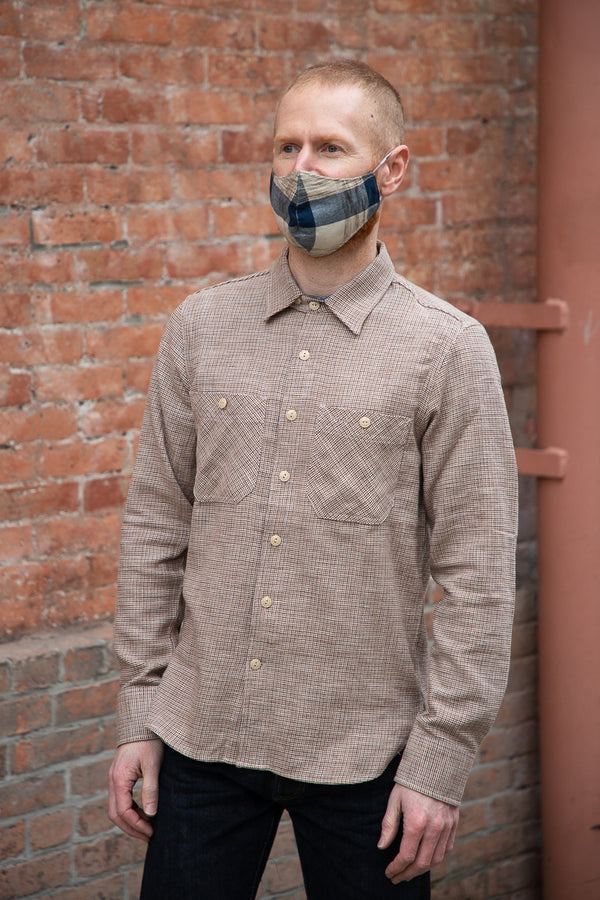 Rogue Territory BM Shirt - Micro Houndstooth Jeans & Apparel Rogue Territory - Dutil Denim