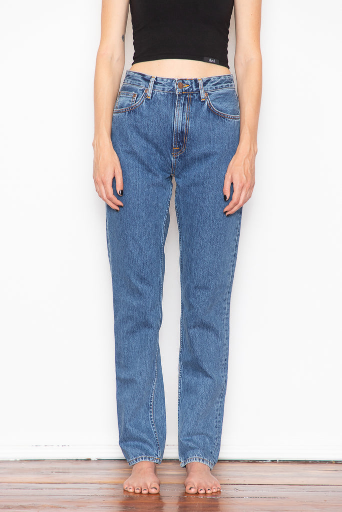 Nudie Breezy Britt Nudie Jeans Breezy Britt Friendly Blue 32L– Dutil
