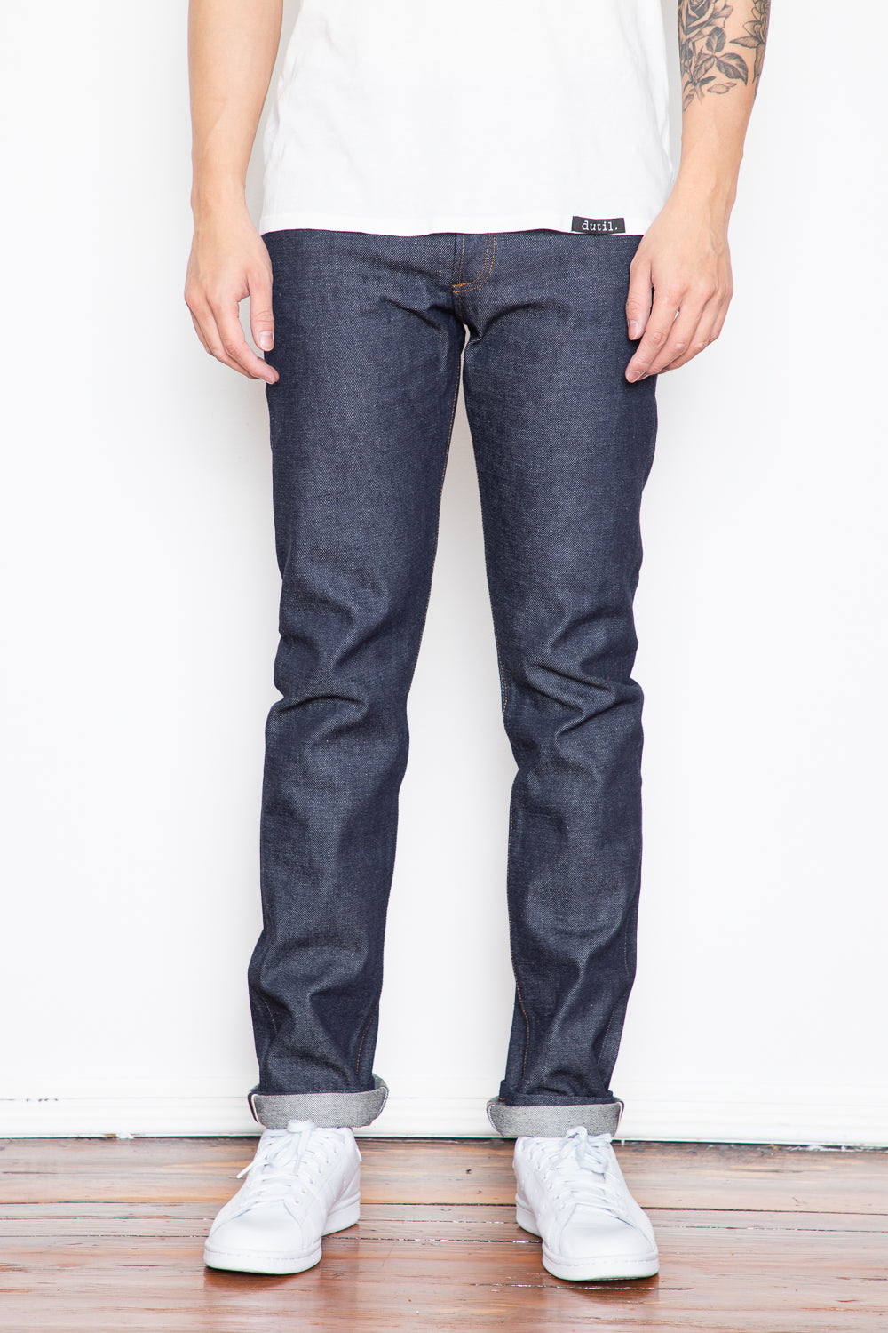 APC Petit Standard Raw Jeans-APC Petit Standard Raw Indigo-Dutil