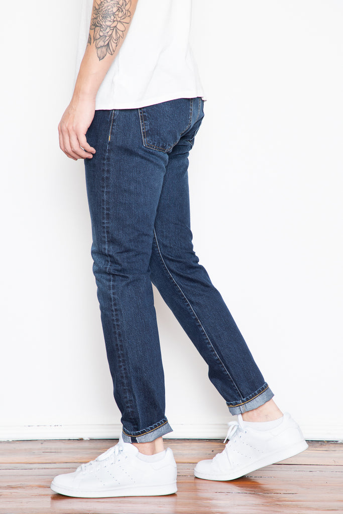 Circle of Friends M3 - 14.5oz Indigo Selvedge Authentic Aged Jeans & Apparel Circle of Friends - Dutil Denim
