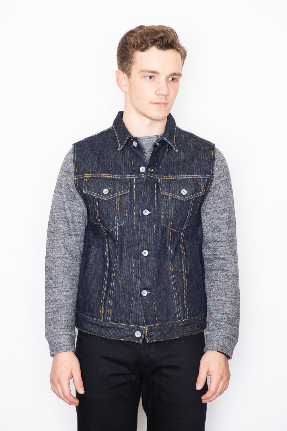 Iron Heart - Modified Type III Vest - 21oz Indigo – Dutil Denim