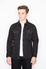 Iron Heart Work Shirt - Wabash Black-Dutil Denim