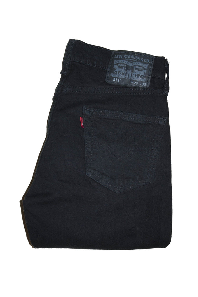 Levi's 511 Jeans - Black Stretch (32" Inseam) Jeans & Apparel - Dutil Denim