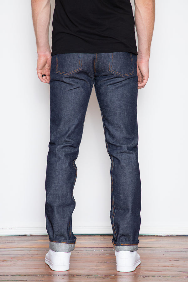 Naked & Famous Weird Guy Slim Taper - Dirty Fade Selvedge 14.5oz Jeans & Apparel Naked & Famous - Dutil Denim