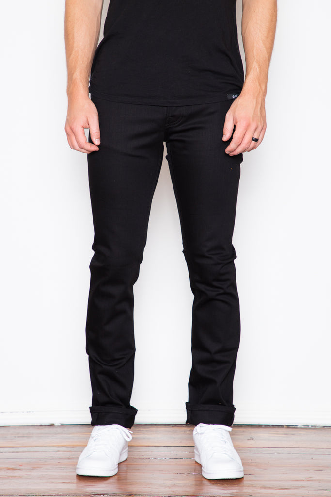 Nudie Jeans Grim Tim - Dry Ever Black Jeans & Apparel Nudie - Dutil Denim