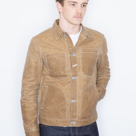 Rogue Territory - Supply Jacket - Tan Waxed Ridgeline-Dutil Denim