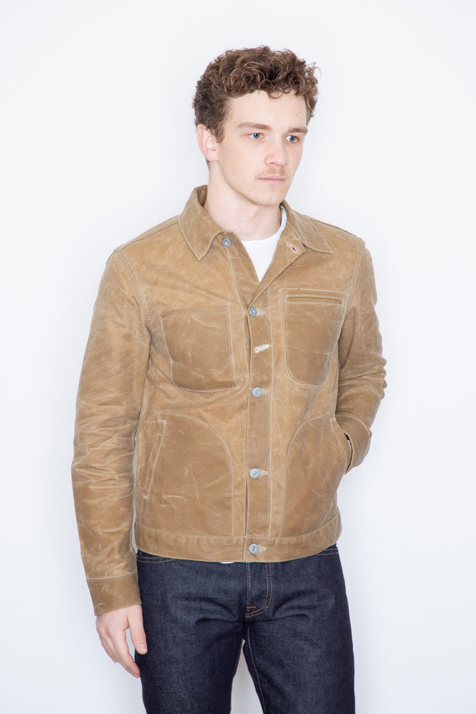 Rogue Territory Supply Jacket Tan Waxed Ridgeline– Dutil Denim