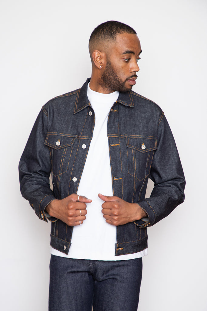 Naked & Famous Jacket - Left Hand Twill (with Pockets) Jeans & Apparel Naked & Famous - Dutil Denim