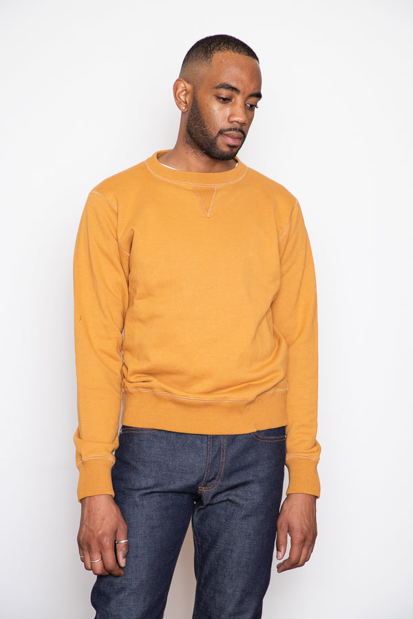 Naked & Famous Terry Crewneck - Amber Jeans & Apparel Naked & Famous - Dutil Denim