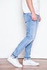 The Ray is Neuw's tapered-fit jean. It gives room in the hip and thigh and tapers through the leg. 