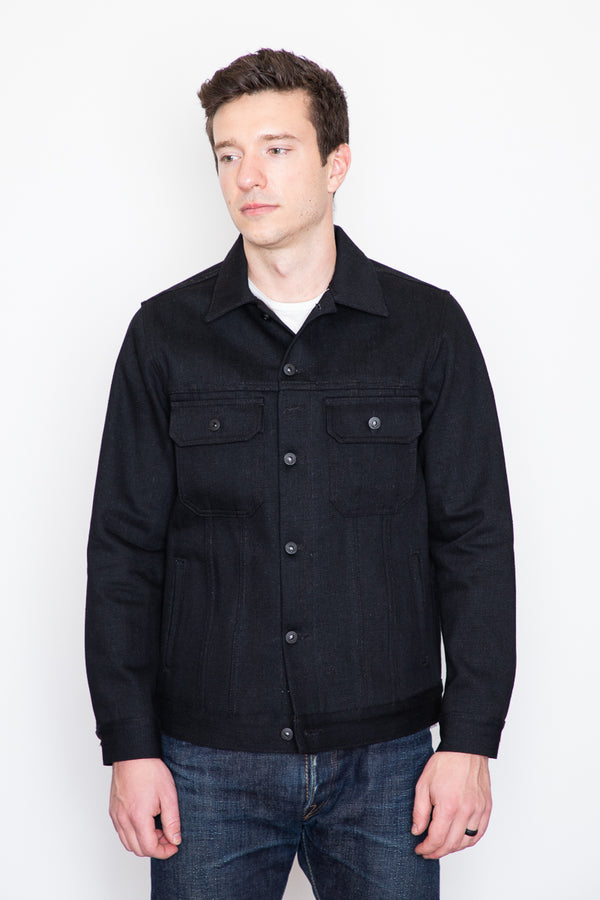RGT’s Cruiser Jacket is modelled after the type II Levi's denim jacket. Like any other RGT piece, however, it takes the idea of the historical type II and expands on it to create something genuinely new and interesting. Made from RGT's proprietary "Stealth" 17oz fabric, this jacket will wear beautifully with repeated wear and wash. 