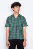 This shirt has a relaxed fit and is inspired by a classic Hawaiian style button up. 