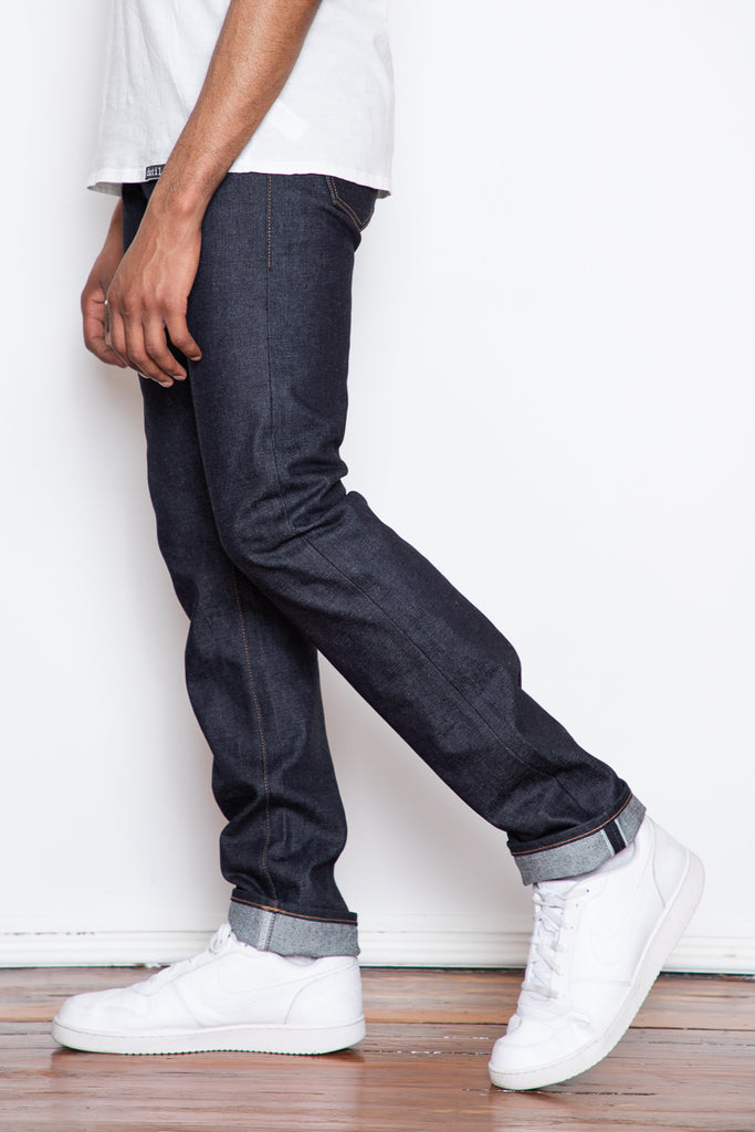 The LA brand began handcrafting ready-to-wear denim in 2009, and the Stanton (formerly known as the Dean) was one of their original 3 fits. We can see why - the classic slim straight jeans are a staple for any wardrobe.