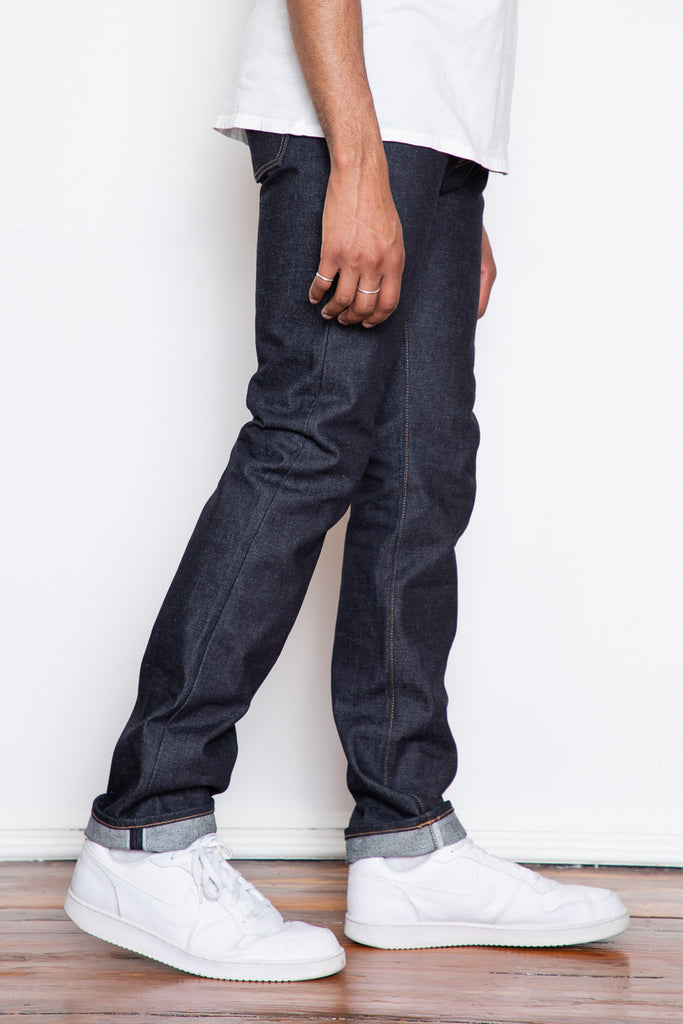 The LA brand began handcrafting ready-to-wear denim in 2009, and the Stanton (formerly known as the Dean) was one of their original 3 fits. We can see why - the classic slim straight jeans are a staple for any wardrobe.